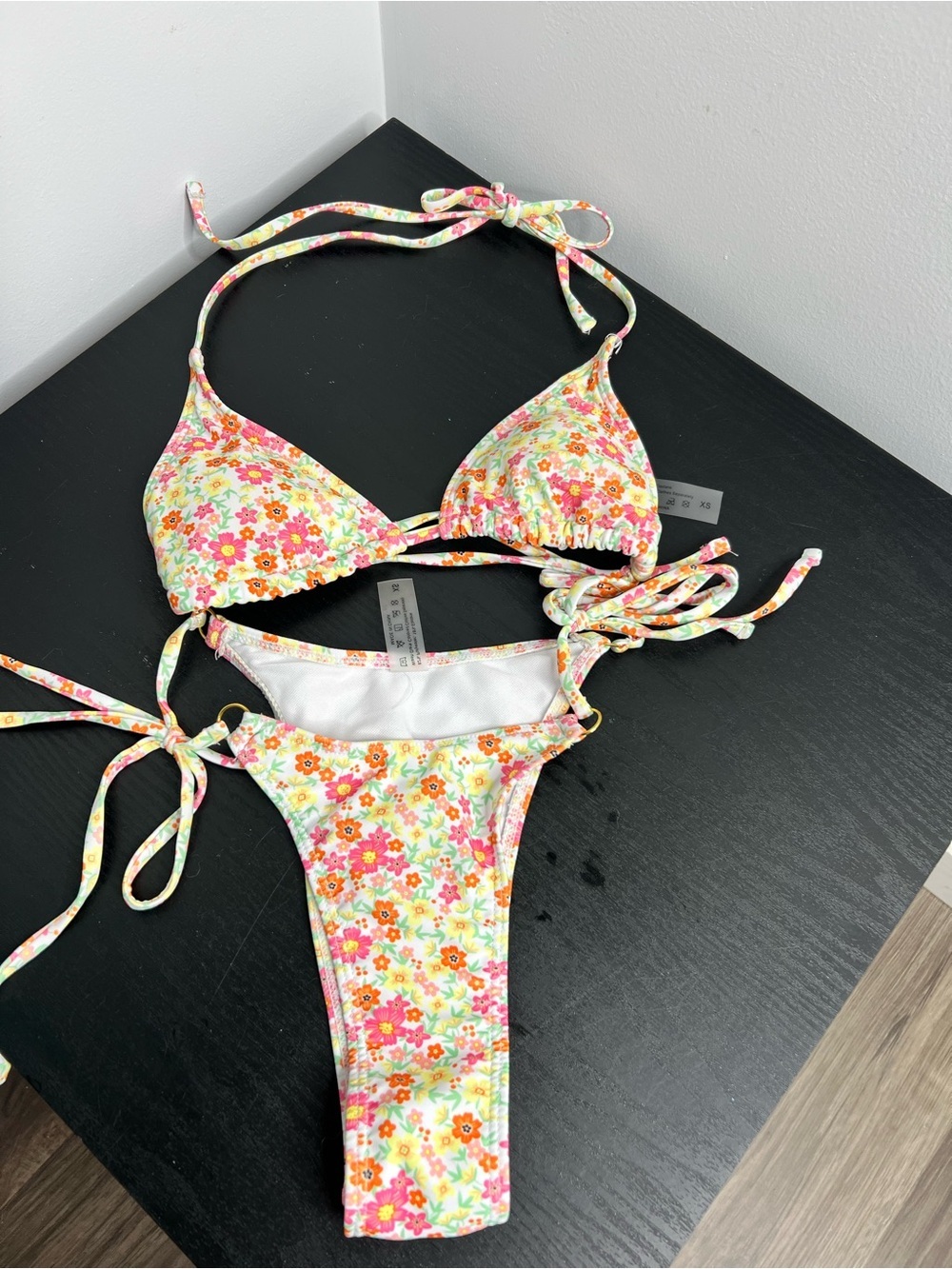 SHEIN Floral Print Bikini Size XS